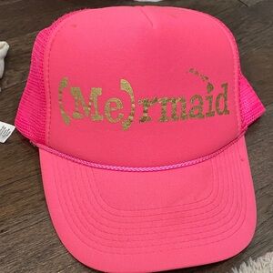 Pink Mermaid Trucker Hat